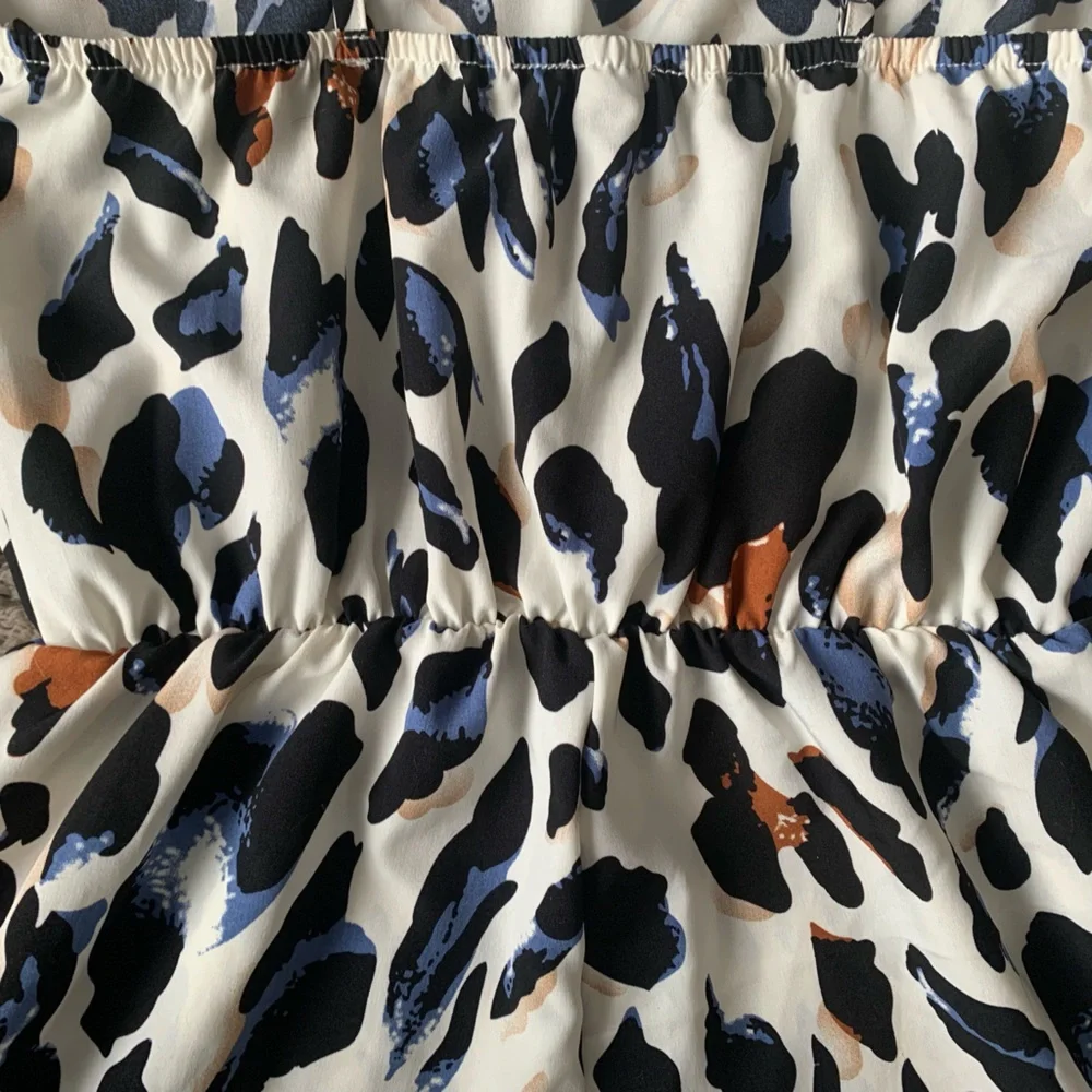 ANIMAL PRINT ROMPER - Picture 5 of 5